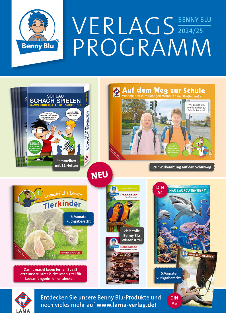 Benny Blu 2024 Verlagsprogramm